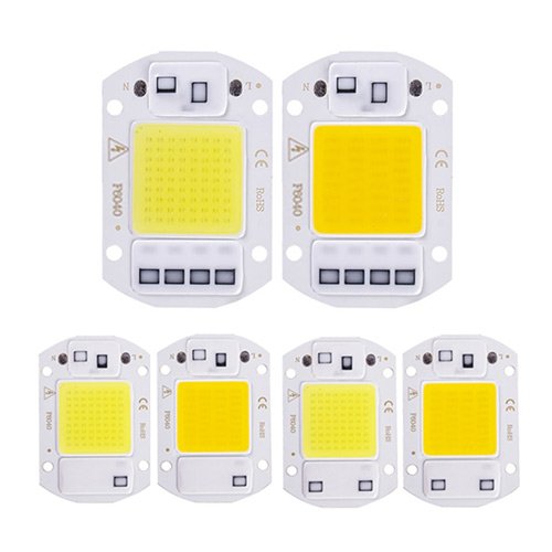 led cob chip 20w 30w 50w ac 220v smart ic no need driver led lamp beads diy flood light spotlight floodlight outdoor chip light